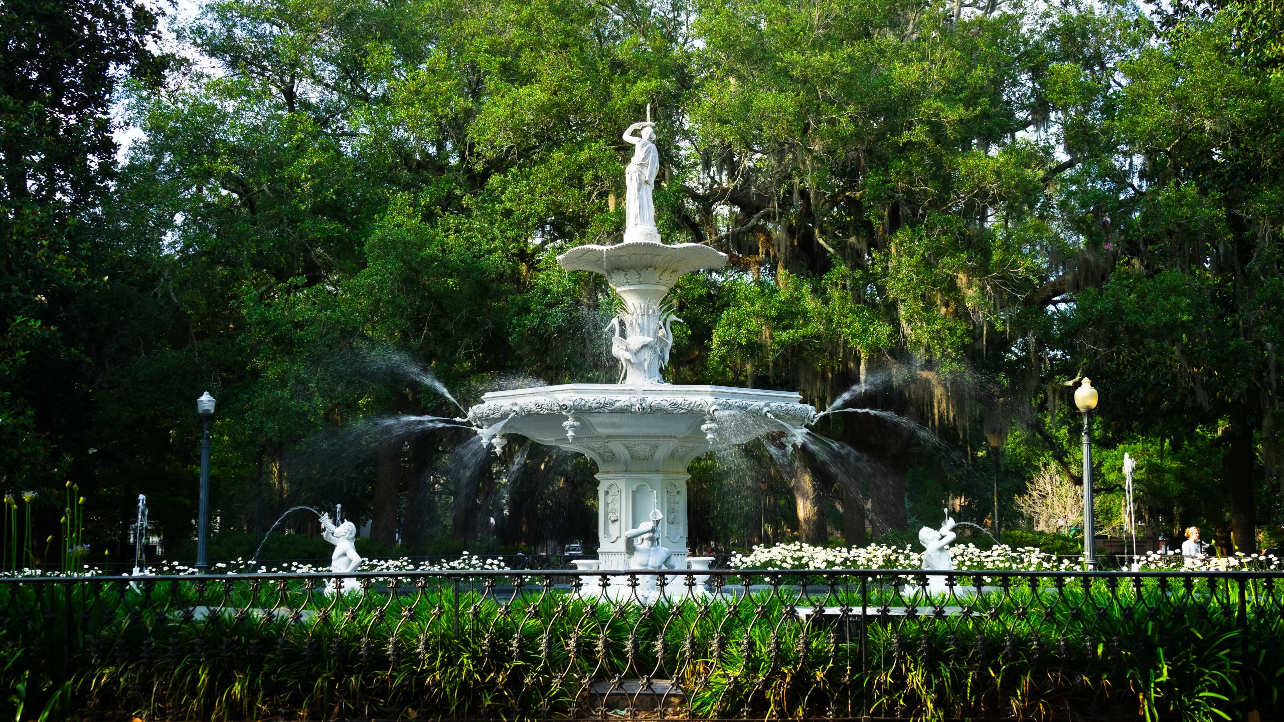 Forsyth Park fountain, Savannah